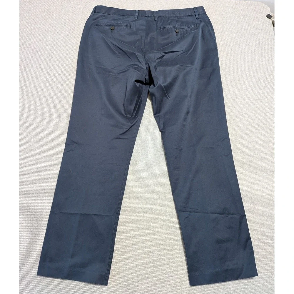 Bonobos Monday Men's Navy Blue 38x30 Straight Fit Cotton Chinos Office Preppy